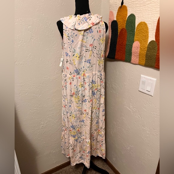 NWT Old‎ Navy Floral Maxi Dress Size L - Picture 4 of 4